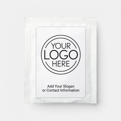 Add Your Logo Business Corporate Modern Minimalist Tea Bag Drink Mix