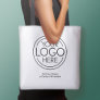 Add Your Logo Business Corporate Modern Minimalist Tote Bag