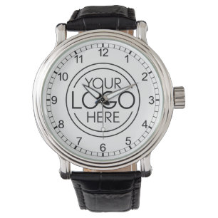 Add Your Logo Business Corporate Modern Minimalist Watch