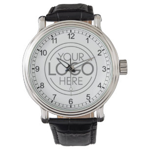 Add Your Logo Business Corporate Modern Minimalist Watch