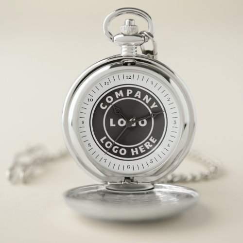 Add Your Logo Business Employee Retirement Swag Pocket Watch