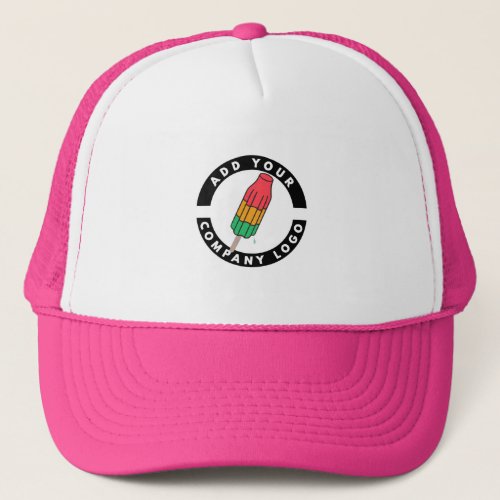 Add Your Logo Business Employer Brand Swag Trucker Hat