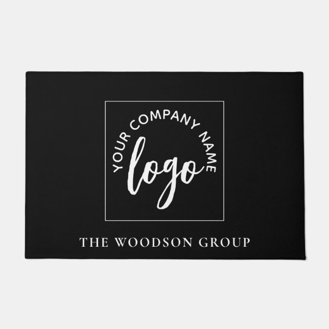 Add Your Logo Business Entryway Doormat (Front)