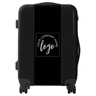 Add Your Logo Business Logo Black  Luggage
