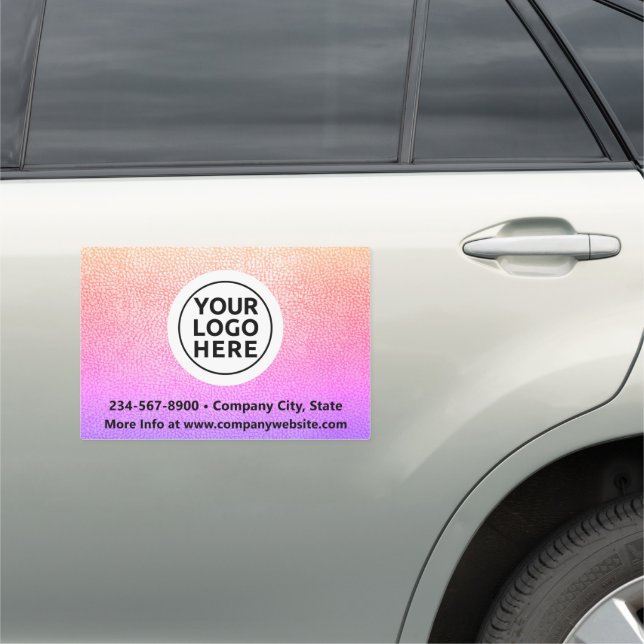 Add Your Logo Business Sign Vehicle Magnet (In Situ)