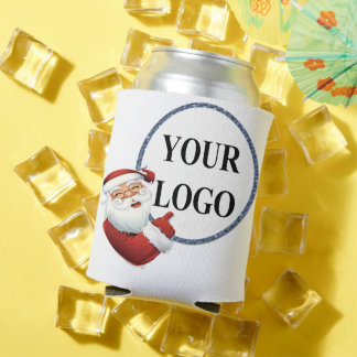 Add Your Logo Christmas Holiday Can Cooler