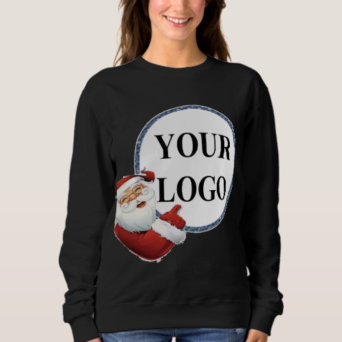 Add Your Logo Christmas Holiday Sweatshirt