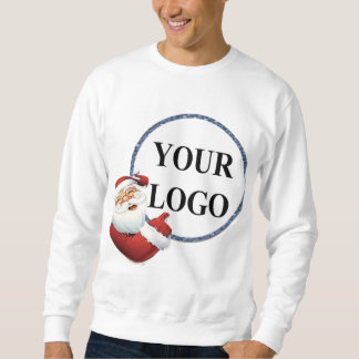 Add Your Logo Christmas Holiday Sweatshirt