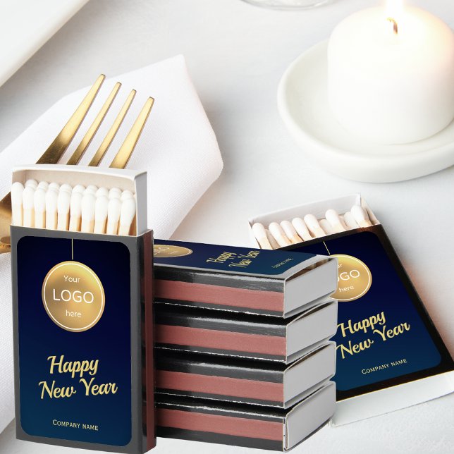 Add your logo company new year favor  matchboxes (Creator Uploaded)
