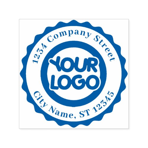 Add Your Logo Company Return Address Self_inking Stamp