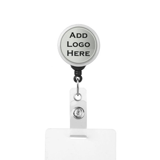 Add Your Logo Corporate Gift Badge Holder (Badge Clip Front)