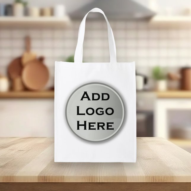 Add Your Logo Corporate Gift Grocery Bag (Creator Uploaded)
