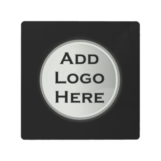 Add Your Logo Corporate Gift Metal Photo Print