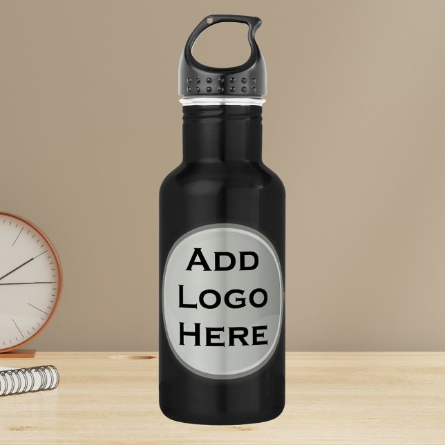 Add Your Logo Corporate Gift Water Bottle (Creator Uploaded)