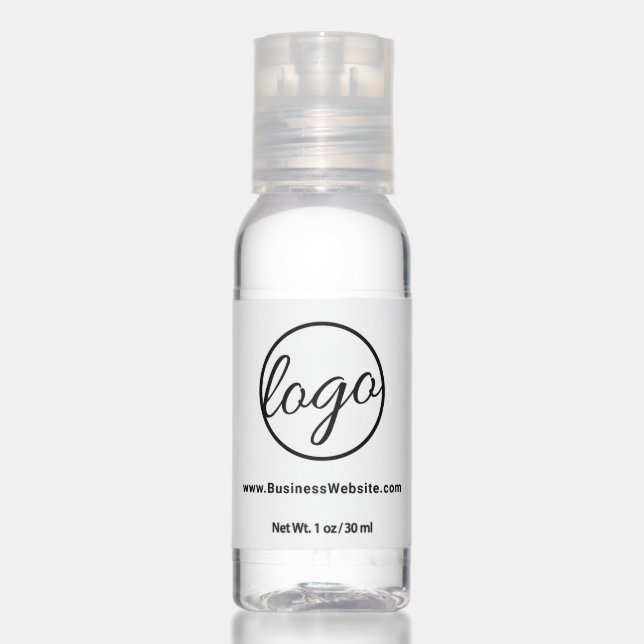 Add Your Logo Custom Promotional Business Hand Sanitizer (Front)
