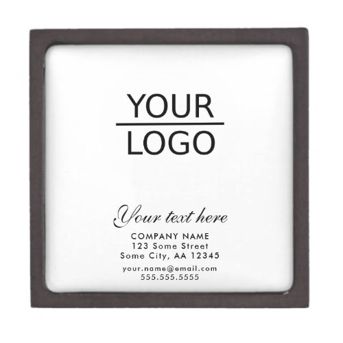 Add your Logo Custom Text Promotion Gift Box