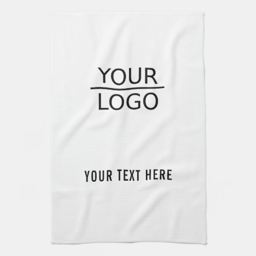 Add your Logo Custom Text Promotion  Kitchen Towel