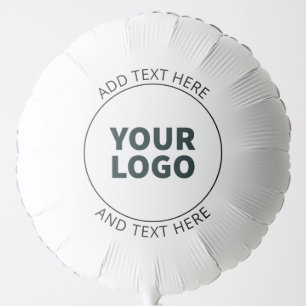 Add Your Logo Customizable Circular Text Balloon