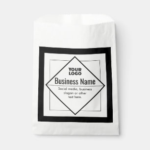 Add Your Logo Customizable Template Favor Bag