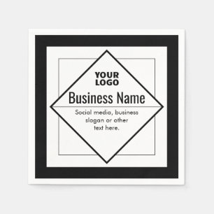 Add Your Logo Customizable Template Napkins