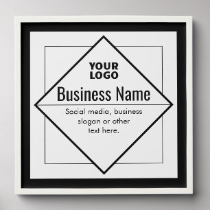 Add Your Logo Customizable Template Peel And Stick Photo Tile
