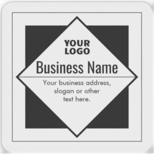 Add Your Logo Customizable Template Sticker