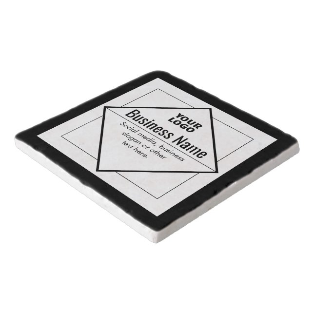 Add Your Logo Customizable Template Trivet (Corner)