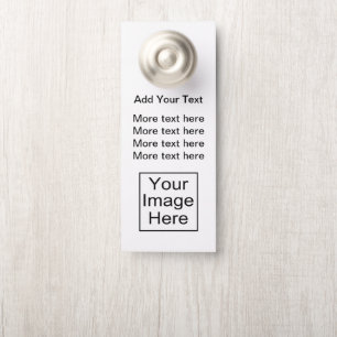 Add Your Logo Door Hanger