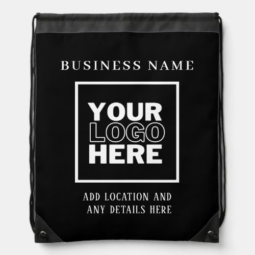 ADD your Logo  Drawstring Bag