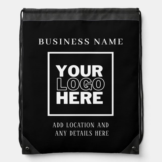 ADD your Logo  Drawstring Bag (Front)