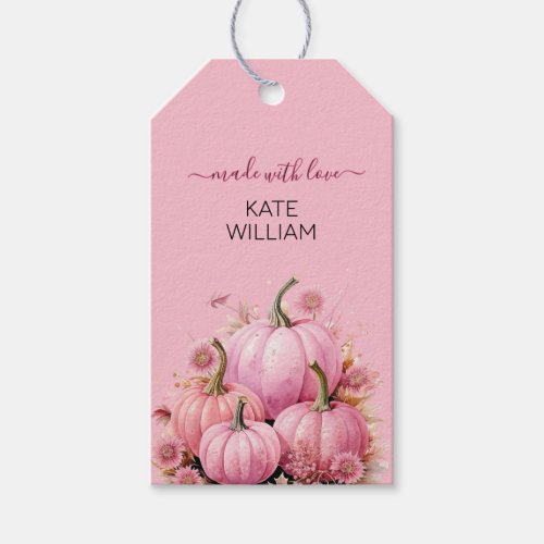 Add your logo Fall theme label for homemade items