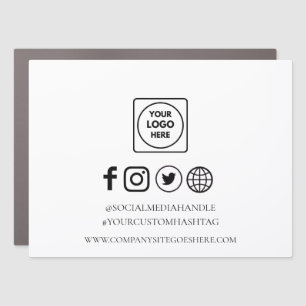 Add Your Logo for Social Media Marketing Magnet