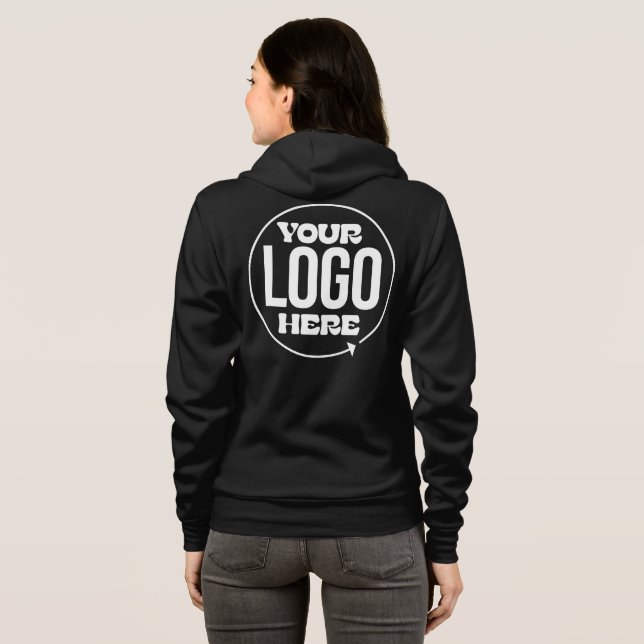 Add Your Logo Future Bestseller Author Customize Hoodie (Back Full)