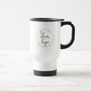 Add Your Logo Here Business Travel Mug