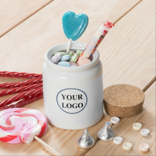 ADD YOUR LOGO HERE  CANDY JAR