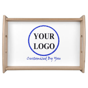 ADD YOUR LOGO HERE CUSTOM WEDDING / Bridal Shower Serving Tray