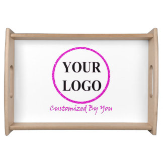 ADD YOUR LOGO HERE CUSTOM WEDDING / Bridal Shower  Serving Tray