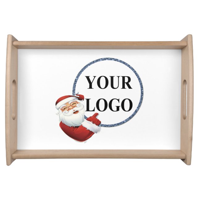 ADD YOUR LOGO HERE CUSTOM WEDDING / Bridal Shower  Serving Tray (Front)