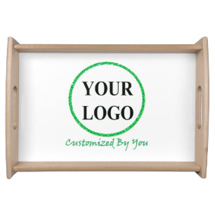 ADD YOUR LOGO HERE CUSTOM WEDDING / Bridal Shower Serving Tray