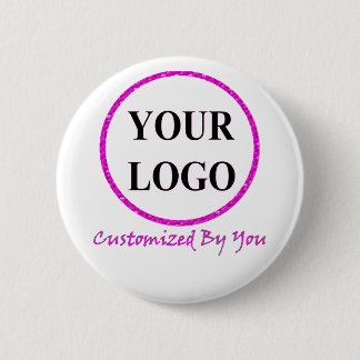 ADD YOUR LOGO HERE CUSTOM WEDDING BUTTON