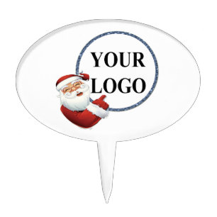 ADD YOUR LOGO HERE CUSTOM WEDDING Cake Topper
