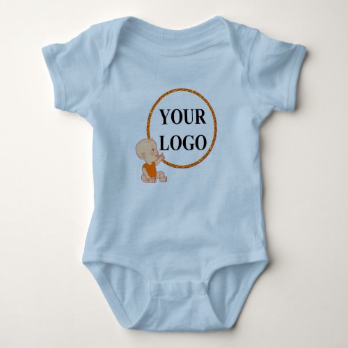 ADD YOUR LOGO HERE For Kids Boho Cute Modern Baby Bodysuit