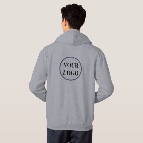 ADD YOUR LOGO HERE HOODIE