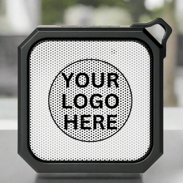 Add Your Logo Here l Promotional Black & White  Bluetooth Speaker (Creator Uploaded)