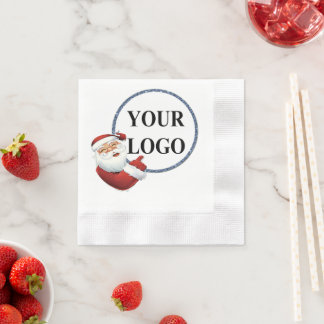ADD YOUR LOGO HERE NAPKINS