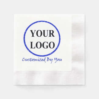 ADD YOUR LOGO HERE NAPKINS