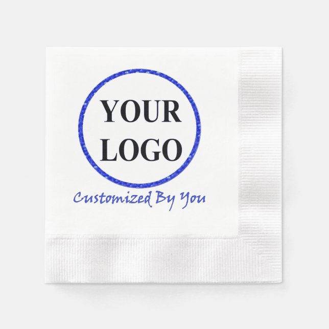 ADD YOUR LOGO HERE NAPKINS (Front)