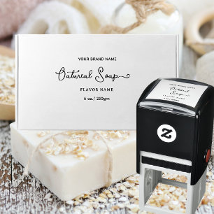 Add your logo Homemade Soap Self-inking Stamp