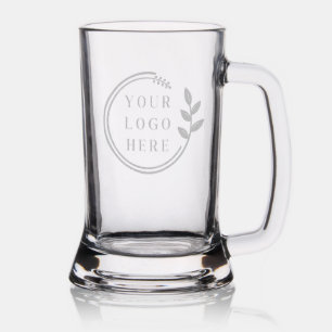 Add Your Logo Image Modern Customizable Business Stein
