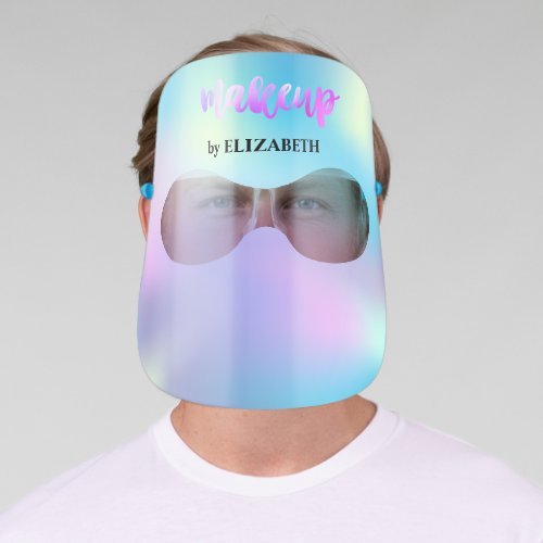 Add your logoMakeupHolographic Face Shield